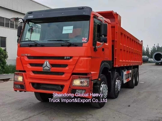 Manual Transmission Sinotruk HOWO 380 HP 6X4 Tipper / Dumper / Dump Truck