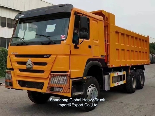 Good Quality 371HP 375HP 6*4 10 Wheels Used HOWO Dump Truck Tipper Truck for African Market