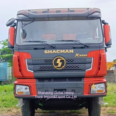 Used Shacman Delong X3000 F3000 6*4 10 Wheel 371 375 Horsepower Heavy Duty Tipper Dump Trucks