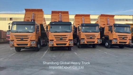 Good Quality 371HP 375HP 6*4 10 Wheels Used HOWO Dump Truck Tipper Truck for African Market