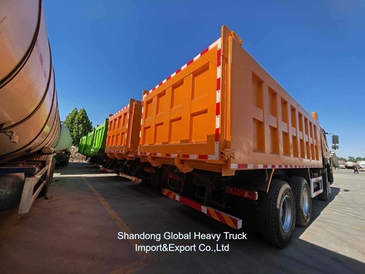 Good Quality 371HP 375HP 6*4 10 Wheels Used HOWO Dump Truck Tipper Truck for African Market