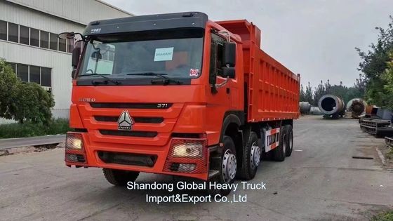 Sinotruk HOWO 380 HP 8×4 Dump Truck with 50t Load Capacity for Heavy Duty Material Transport