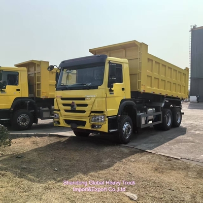 Used Sinotruk 6X4 10-Wheel HOWO Dump Truck Steel Material Exported to Africa
