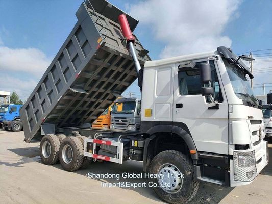 Used Heavy Duty Dump Truck 6×4 Drive 380HP Sinotruk HOWO Tipper Truck with 31-40t Load Capacity