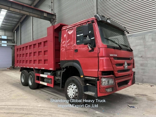 High Quality Sinotruk HOWO Used Dump Tipper Truck LHD/Rhd Diesel 400 Horsepower 6X4 Dump Truck