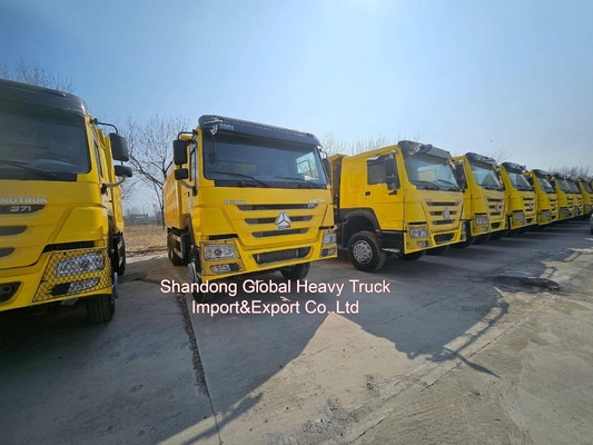New Sinotruk HOWO 30 Ton Heavy Duty Sino Cargo 20cbm 6X4 371HP 380HP 400HP Off Road Dumper / Tipper Dump Trucks For Transportation