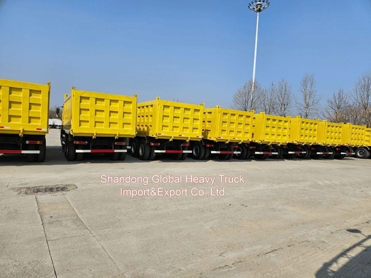 New Sinotruk HOWO 30 Ton Heavy Duty Sino Cargo 20cbm 6X4 371HP 380HP 400HP Off Road Dumper / Tipper Dump Trucks For Transportation