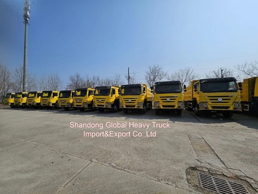 High Quality Used Tipper Truck HOWO 375 Dump Truck 6*4 Manual Transmission Type