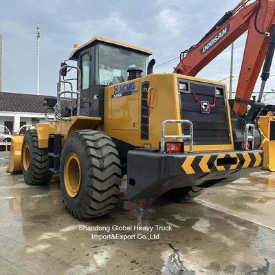 New Hot Sale 5 Ton 4X4 Mini Diesel Engine Front Wheel Loader Zl50gn with 3.0m3 Rock Bucket