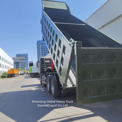 Shacman F3000 Heavy Duty Dump Truck with 380HP Engine and 8x4 Drive for 50t Load Capacity