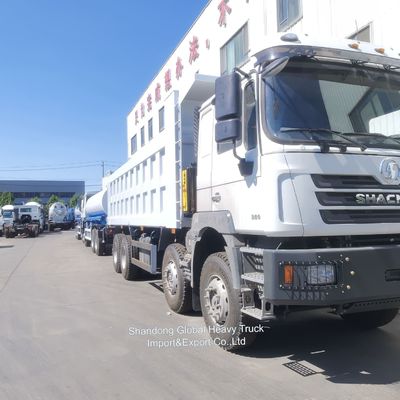 شاحنة SHACMAN 8×4 القلابة الثقيلة للمناجم والبناء في الجزائر