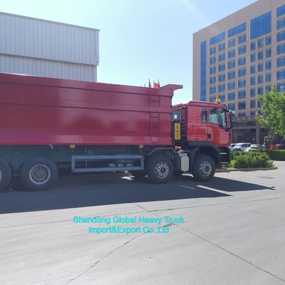 Siontruk HOWO Tx 400HP  Cargo Dump Tipper Truck Euro 5 8*4 Transport Freight Truck