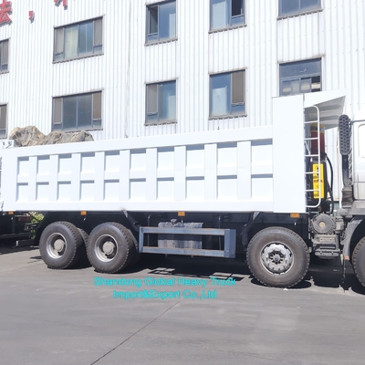 Good Condition 8*4 10 Wheeler 380HP Manual Diesel Tipper Mining Truck Euro3  Shacman F3000 Dump Truck