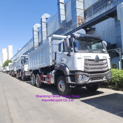 12 Wheeler Hohan Used Sinotruk HOWO 8X4 Ex N Nx Dump Tipper Truck 371HP 380HP