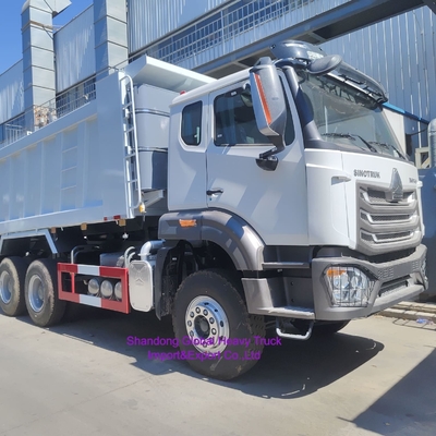 12 Wheeler Hohan Used Sinotruk HOWO 8X4 Ex N Nx Dump Tipper Truck 371HP 380HP