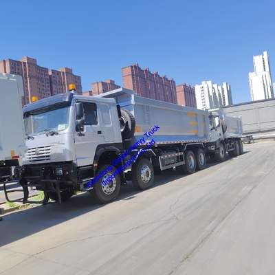 HOWO 7 8X4 371HP Tipper Refurbished Sinotruk HOWO Dump Truck 371HP 12 Tires