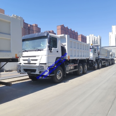 High Quality Sinotruk HOWO Used Dump Tipper Truck LHD/Rhd Diesel 400 Horsepower 6X4 Dump Truck