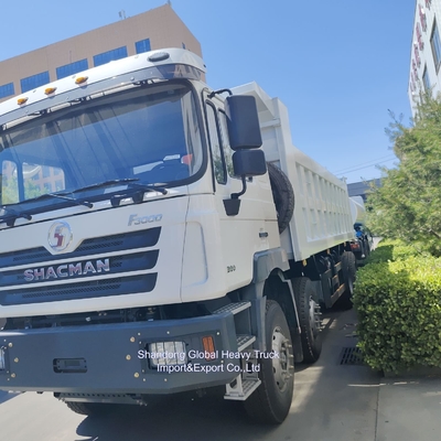 Shacman 30m3 Largo Box 8X4 12 Wheeler Heavy Duty Dump Truck 400HP Diesel Engine New Condition Tipper Truck