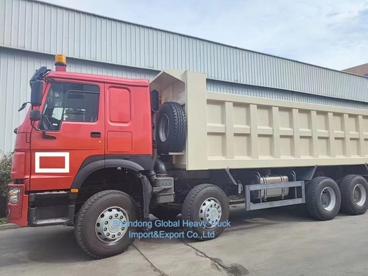 HOWO 7 8X4 371HP Tipper Refurbished Sinotruk HOWO Dump Truck 371HP 12 Tires