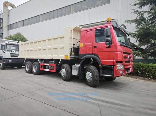 HOWO 7 8X4 371HP Tipper Refurbished Sinotruk HOWO Dump Truck 371HP 12 Tires
