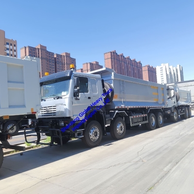 China Sinotruck HOWO 6X4 15ton 10wheels Tipper Trucks 8X4 Wheeler 371HP 375HP Used Dump Truck