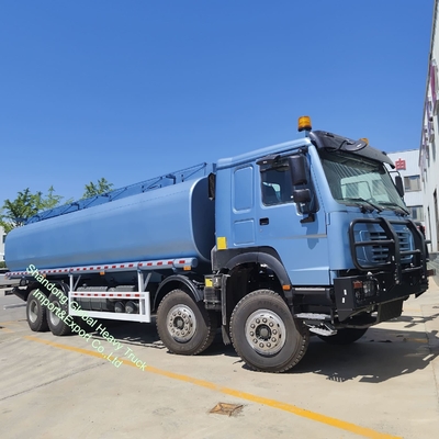 High Sinotruk 8*4 12 Wheels LHD Rhd Diesel Fuel Gas Oil Delivery Used Tank Tanker Truck