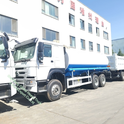 Sino HOWO Brand 6*4 20000L Drinking Water Tank Truck Stainless Steel Water Truck