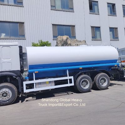 8000L Capacity Water Tanker Truck with Carbon Steel Tank and Self-Priming Pump for Urban Sanitation