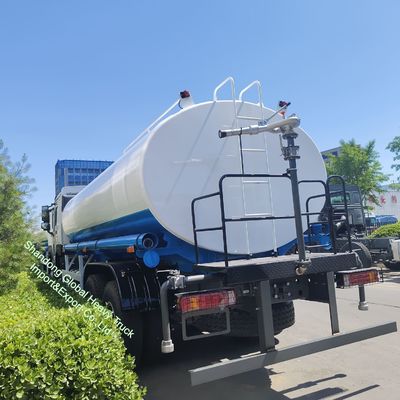 8000L Capacity Water Tanker Truck with Carbon Steel Tank and Self-Priming Pump for Urban Sanitation