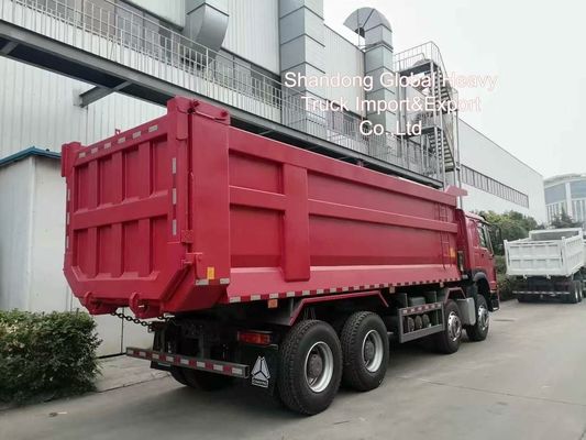 HOWO Nx 8*4 380 430HP 12 Wheeler 12 Tires 30/40/50ton Tipper Truck Dump Used Second Hand Dumper Truck