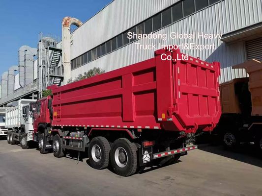 HOWO Nx 8*4 380 430HP 12 Wheeler 12 Tires 30/40/50ton Tipper Truck Dump Used Second Hand Dumper Truck