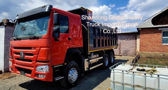 Euro2 Sinotruck 40 Ton Used 10 Wheels HOWO Tractor Head Trucks Dump Tipper Truck