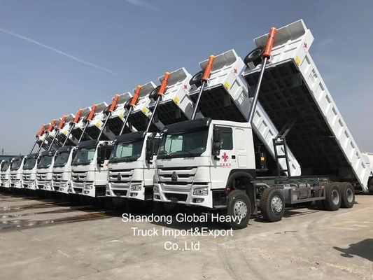 Used Global Hot Selling HOWO 371hp 380hp Dump Truck 35 Tons Dump Truck