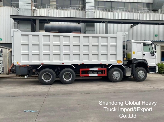 Used Global Hot Selling HOWO 371hp 380hp Dump Truck 35 Tons Dump Truck