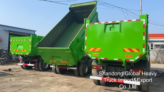Second-hand Sinotruk HOWO 6X4/8X4 A7/T7 10/12 Wheeler 371hp 18-25cbm Heavy Duty Tipper Dump Truck
