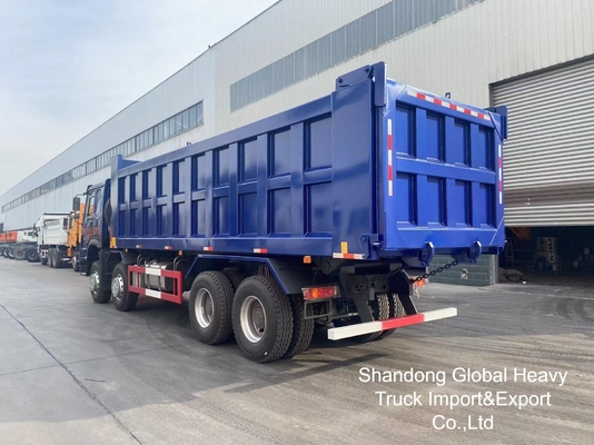 China Sinotruk HOWO Used 371/375HP 8X4 Right Hand Drive Mini Dump Truck in stock