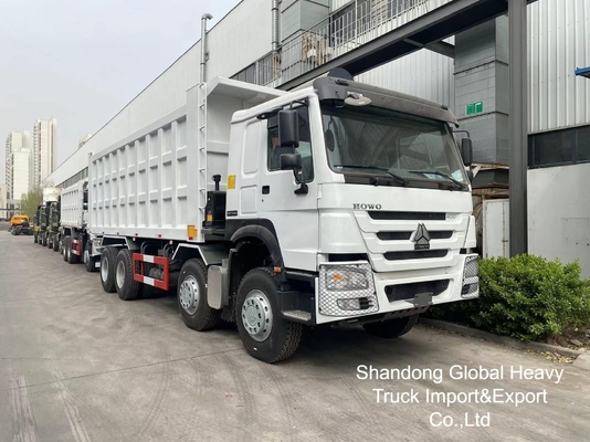 Used Global Hot Selling HOWO 371hp 380hp Dump Truck 35 Tons Dump Truck