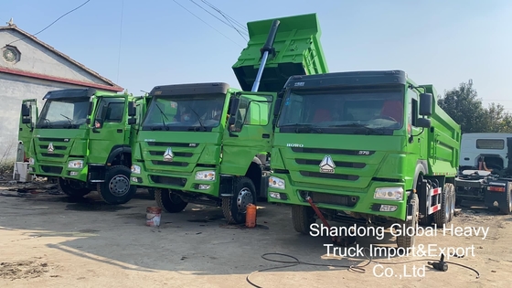 Second-hand Sinotruk HOWO 6X4/8X4 A7/T7 10/12 Wheeler 371hp 18-25cbm Heavy Duty Tipper Dump Truck