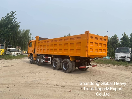 Second-hand Shacman 8*4 12 Wheels F3000 X3000 Dump Truck Tipper Trucks