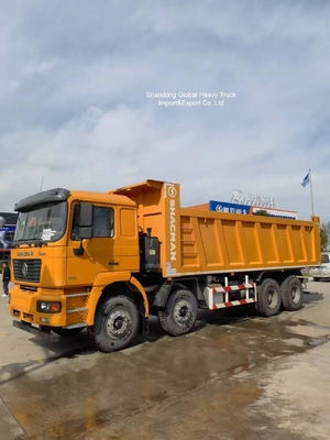 Second-hand High Quality  Shacman 8*4 12 Wheels 380hp F3000 X3000 f2000 Dump Truck Tipper Trucks