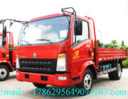 Mini Freight Forwarding Small Cargo Truck , Comercial Cargo Truck 102km/H Speed