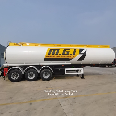 3 Axle 45000L Heavy Duty Oil Tanker Semi Trailer