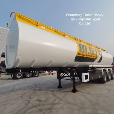 3 Axles 50000L Fuel Tanker Semi Trailer with 3-Layer Anti-Rust Coating for Long-Distance Fuel Transport