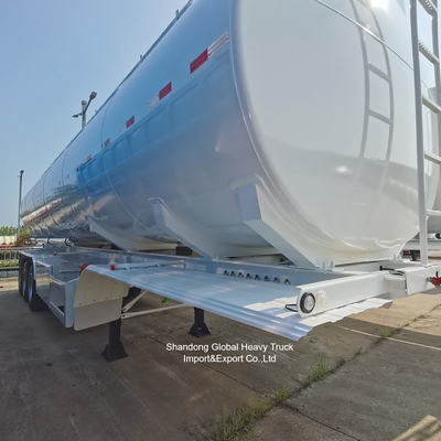 3 Axle 45000L Carbon Steel Fuel Tanker Semi Trailer
