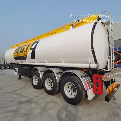 3 Axle 50000 Liters Fuel Tanker Semi Trailer with Anti-Corrosion Technology and Multiple Compartments for Liquid Transport