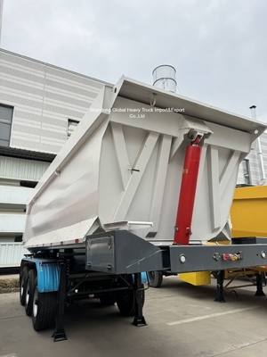 3-Axle Steel Dump Semi Trailer for Heavy Loads