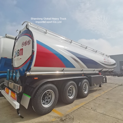 45000 Liters 3-Axle Fuel Tanker Semi Trailer for Diesel Transport