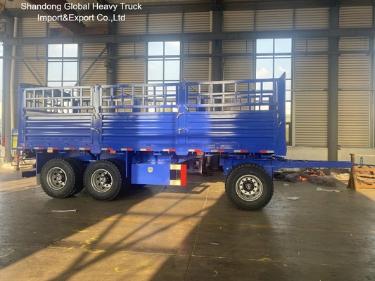 3 Axle Full Semi Trailer for Agricultural and Industrial Transport