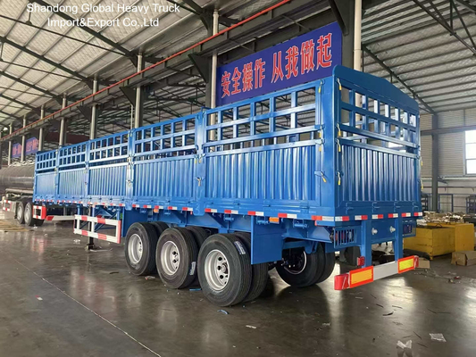 3 Axle 60 Ton Fence Semi Trailer for Livestock Transport