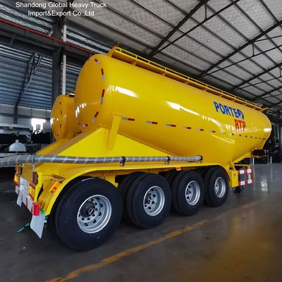 40 Tons 40 CBM Bulk Cement Tanker Semi Trailer with High-strength Q345 Carbon Steel for Efficient Powder Transport
